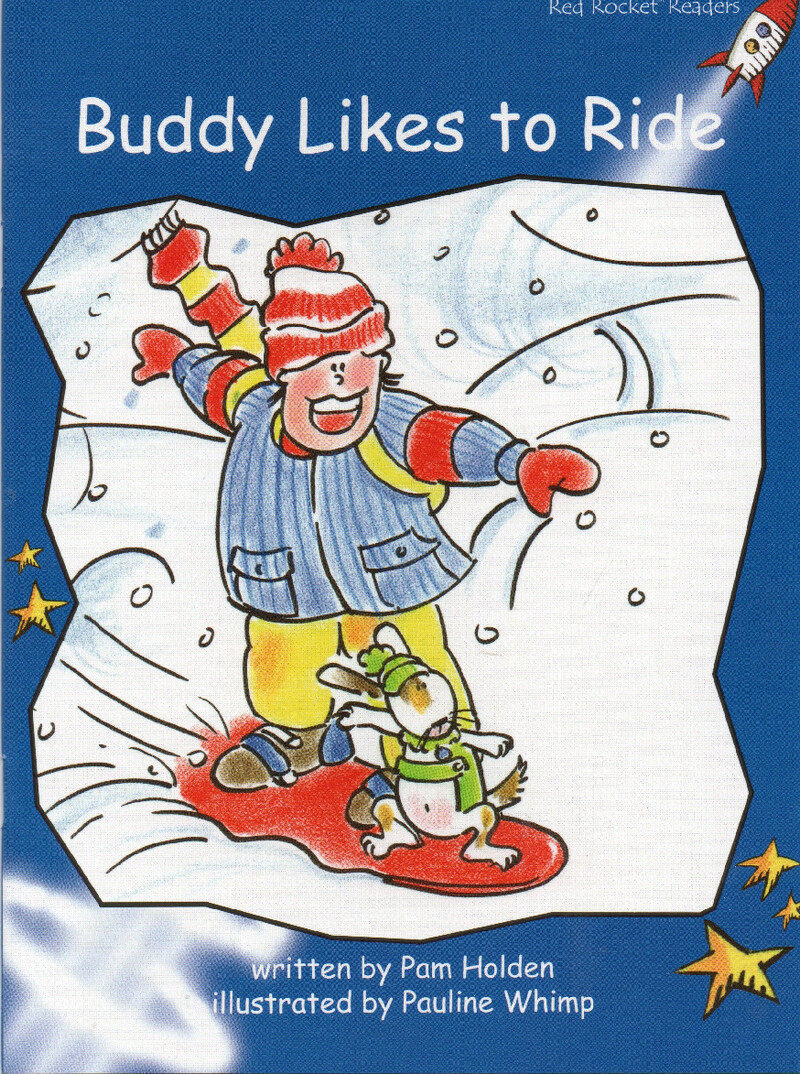 buddy likes to ride绘本故事第2页