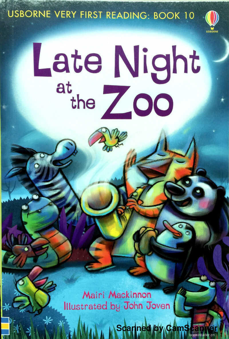 Late Night at the Zoo绘本故事第2页