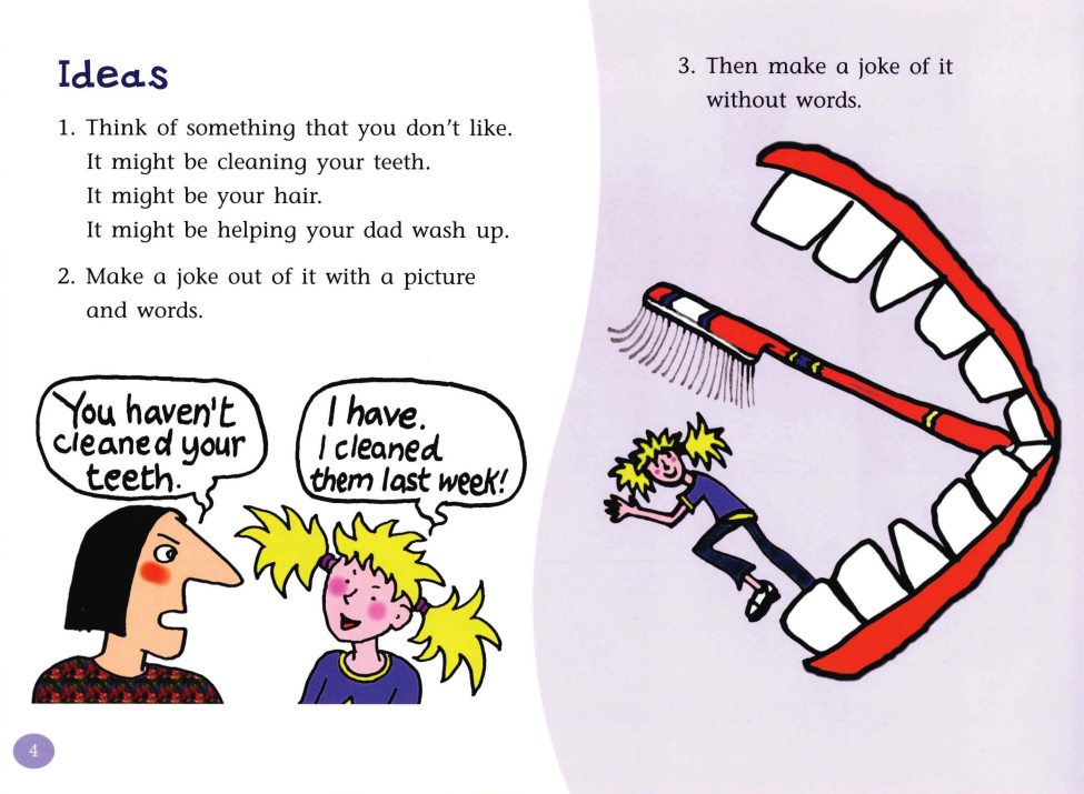 How to Draw Cartoons绘本故事第5页