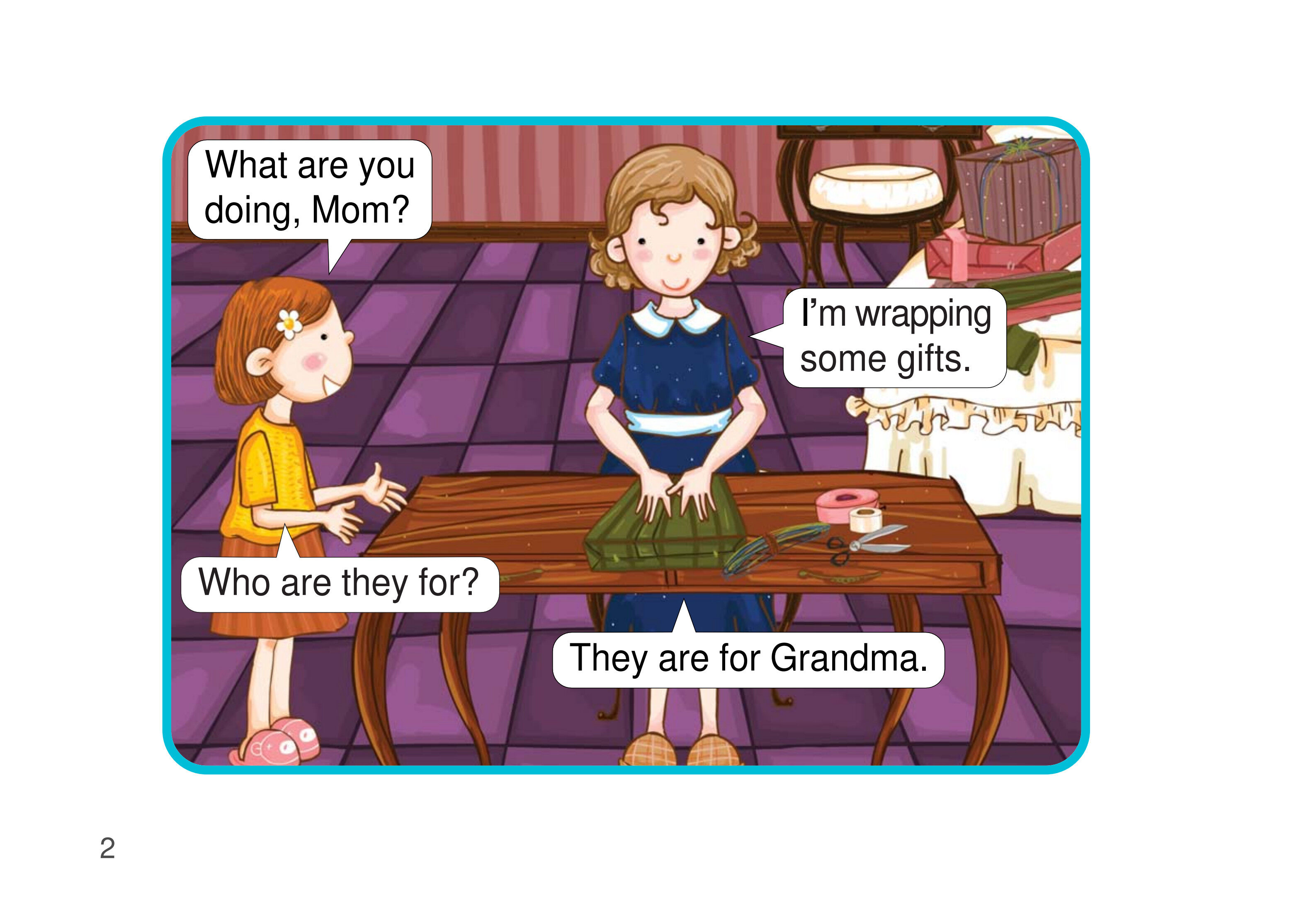 A Wonderful Dress绘本故事第3页