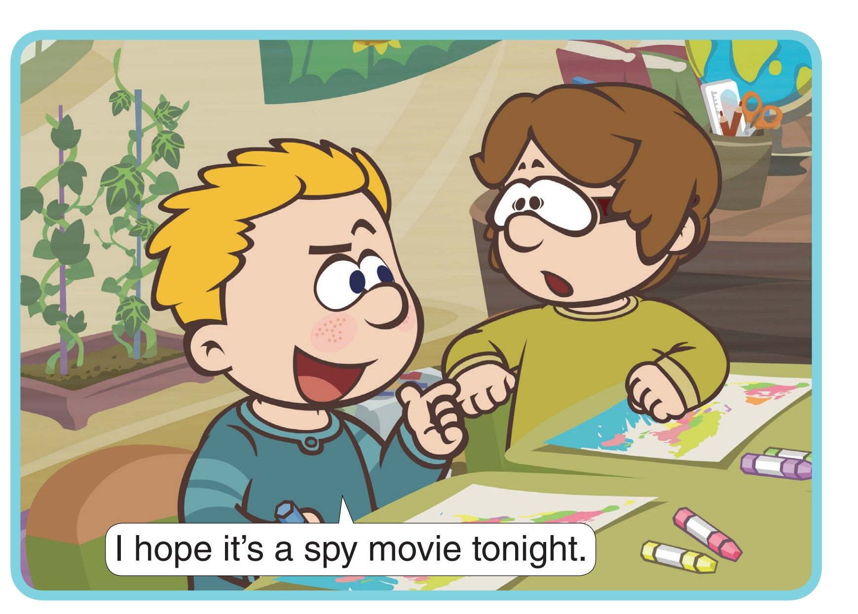 A Scary Note绘本故事第4页