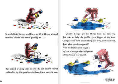 Curious George Gets a Medal绘本故事第5页