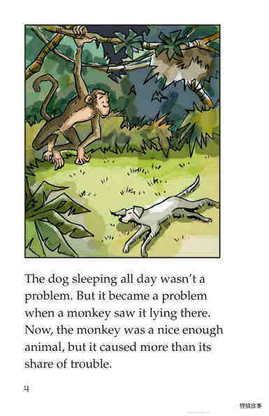 The Sleeping Dog绘本故事第4页