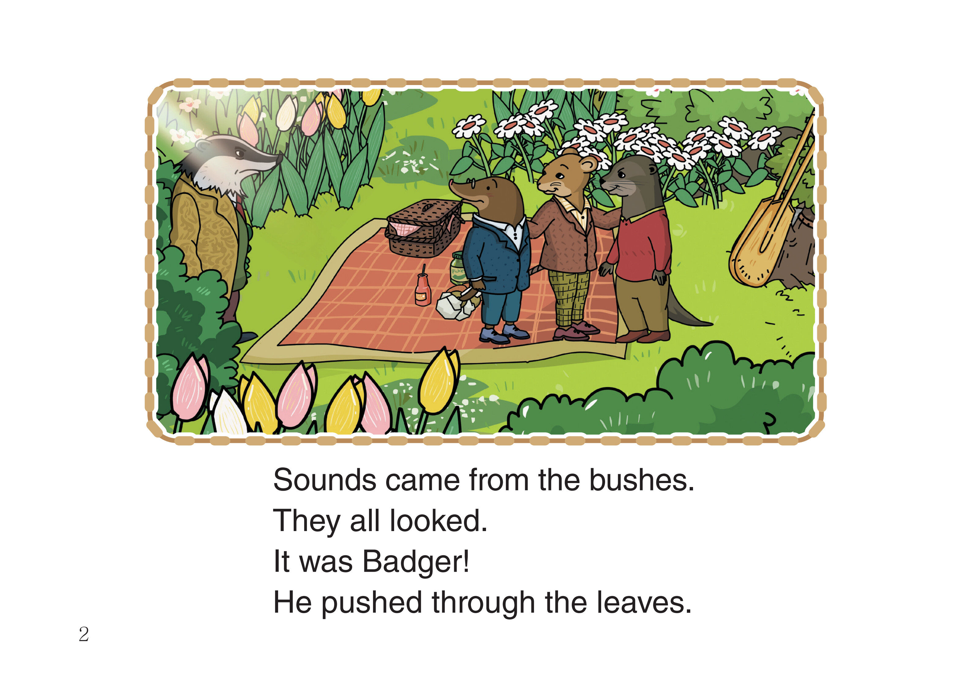 Mole Overboard!绘本故事第4页