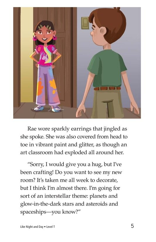 Like Night and Day绘本故事第5页