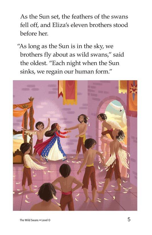 The Wild Swans绘本故事第5页