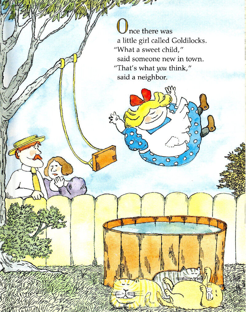 Goldilocks and the three Bears绘本故事第3页