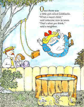 Goldilocks and the three Bears绘本故事第3页