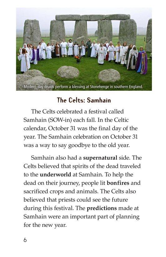 The History of Halloween绘本故事第5页