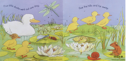 (9周)Five Little Ducks绘本故事第3页