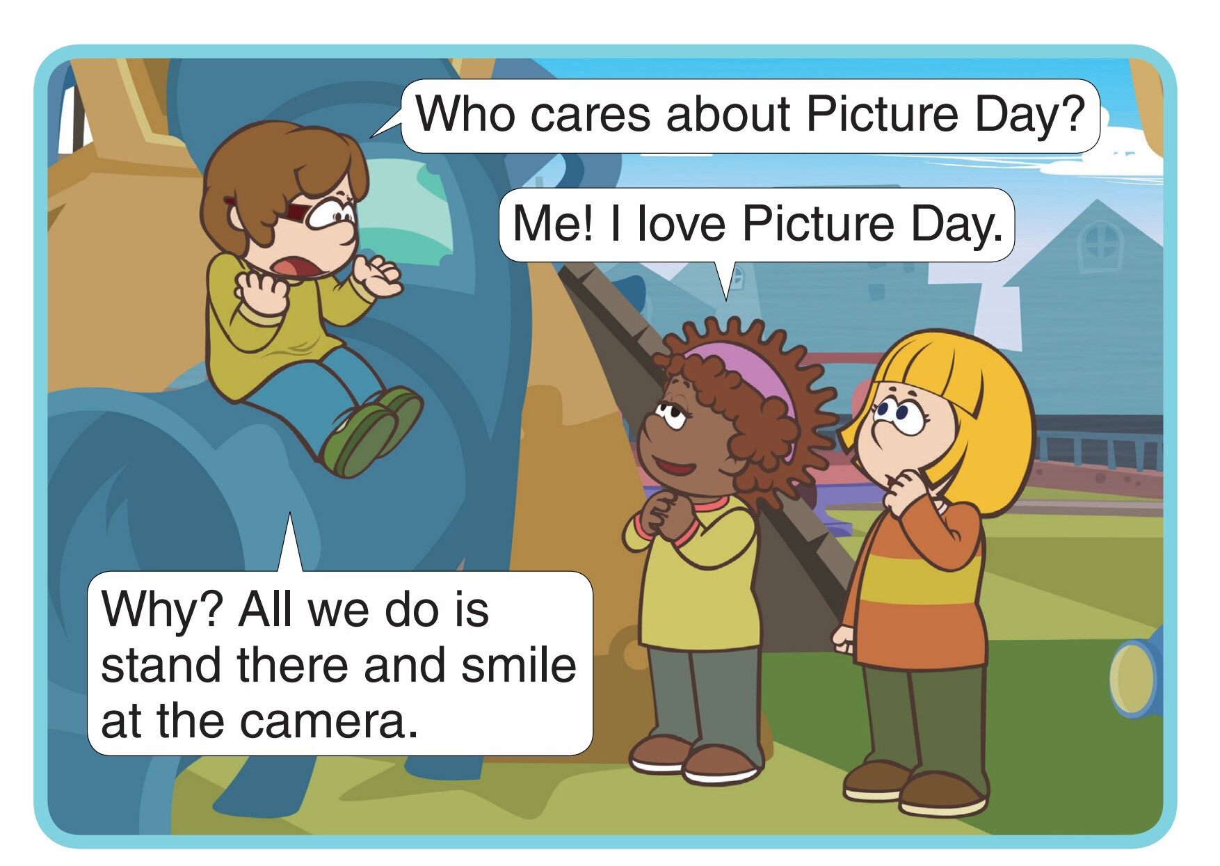 Picture Day Is Coming绘本故事第3页