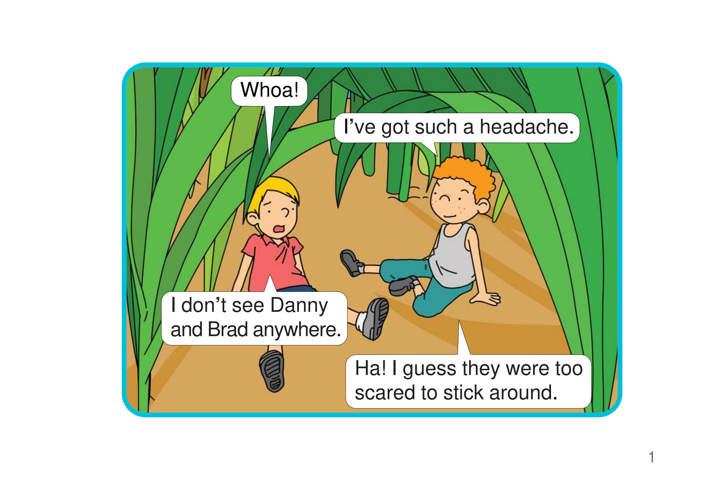 Shrunk!绘本故事第3页