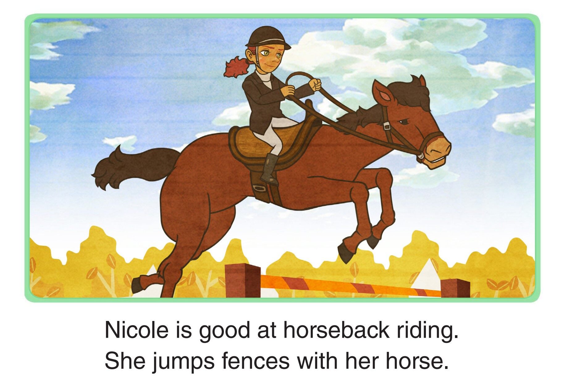 Good at Sports绘本故事第5页