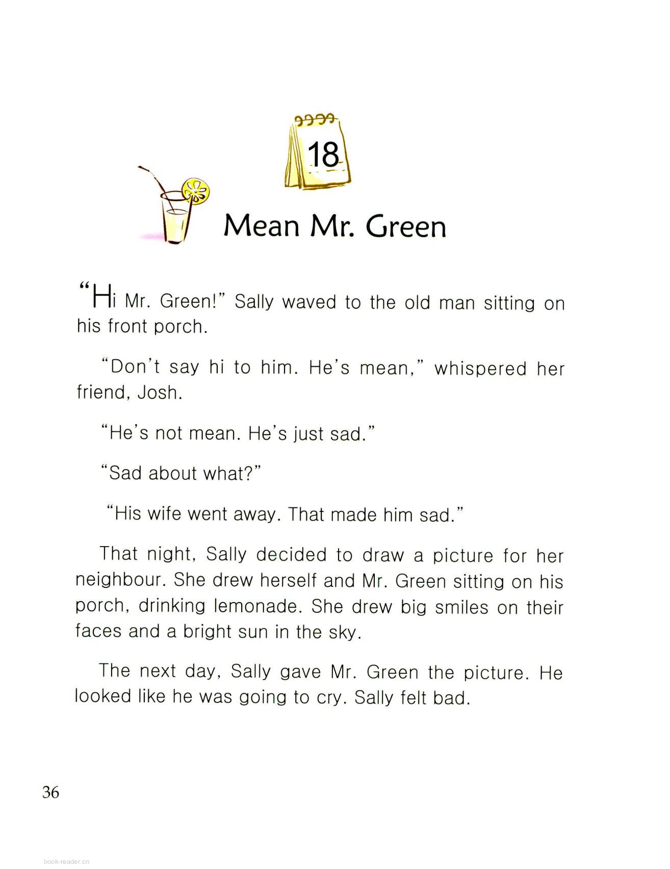 Mean Mr.Green绘本故事第2页