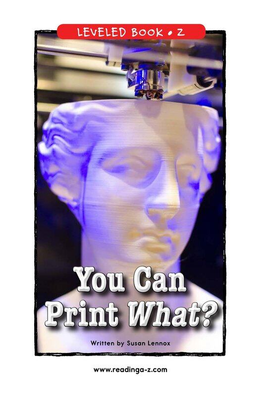 You Can Print What绘本故事第2页