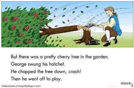 Childhood Stories of George.Washington绘本故事第5页