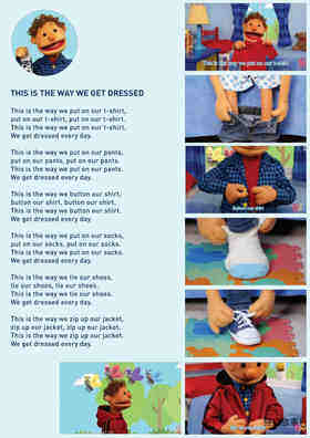 This Is The Way We Get Dressed绘本故事第2页