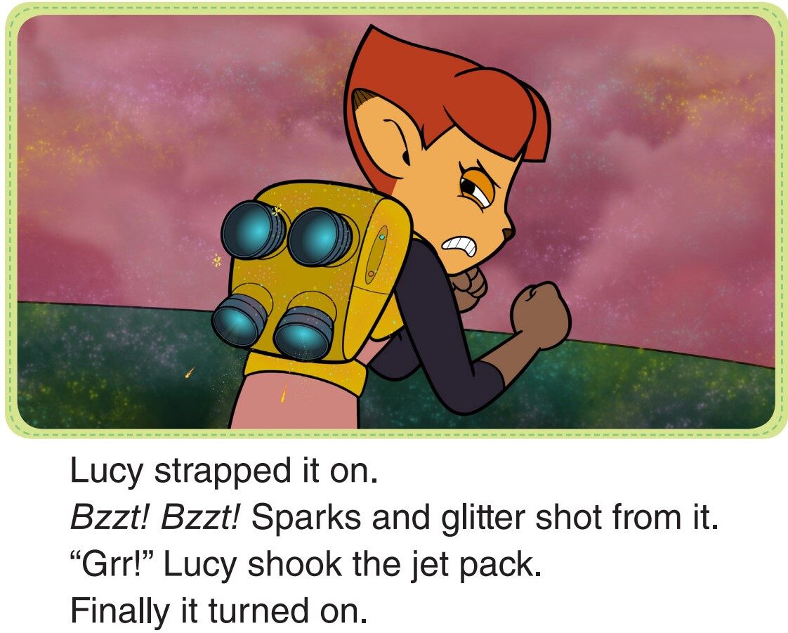 Lucy to the rescue绘本故事第4页