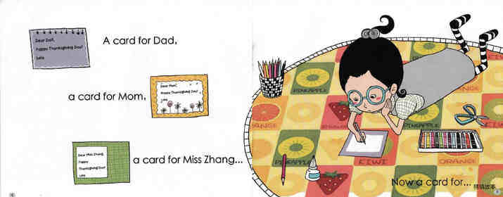 Thanksgiving card绘本故事第4页