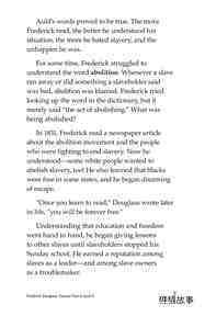 Frederick Douglass Forever Free绘本故事第5页