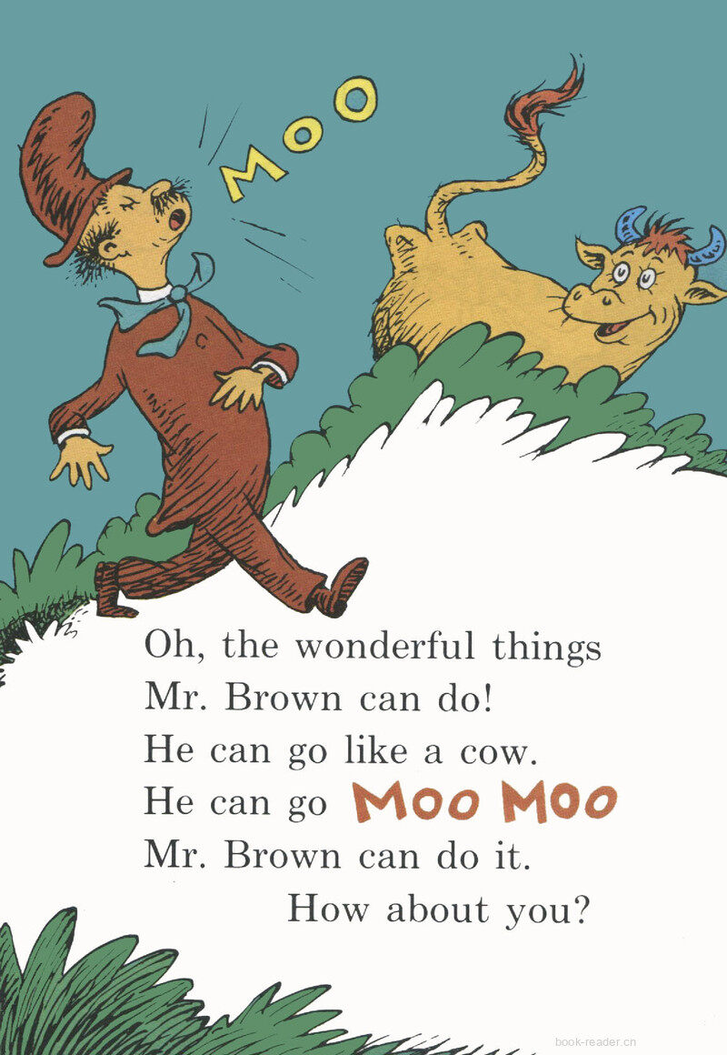 Mr Brown Can Moo Can You绘本故事第3页