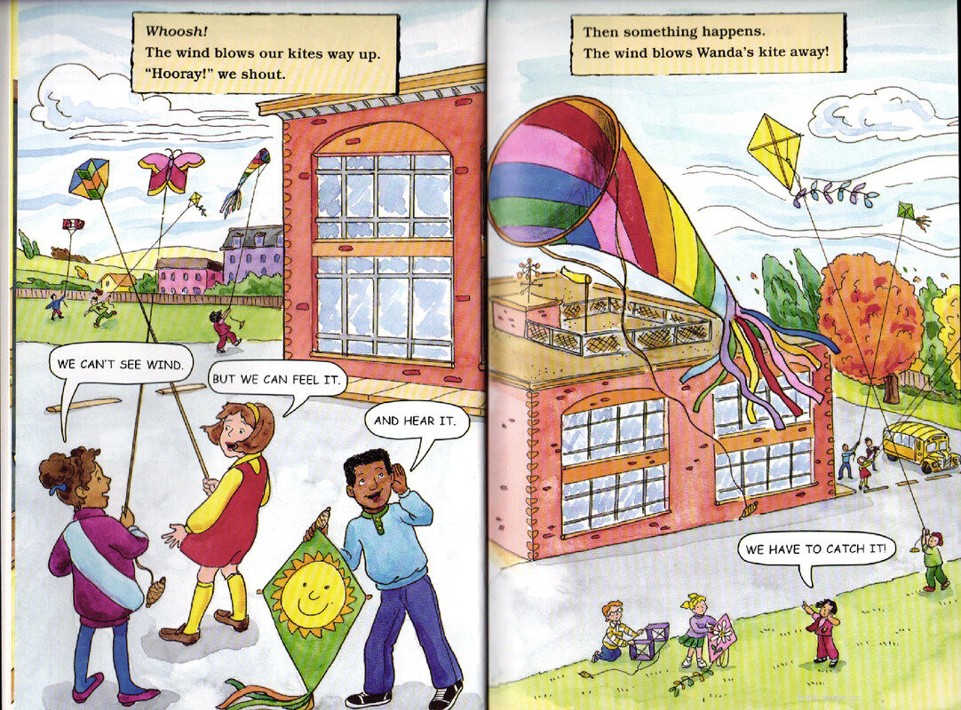 Magic School Bus Rides the Wind绘本故事第5页