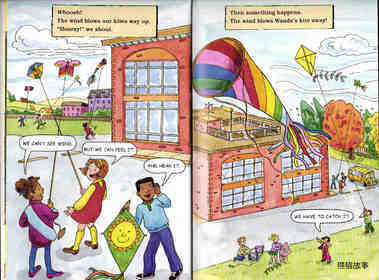 Magic School Bus Rides the Wind绘本故事第5页