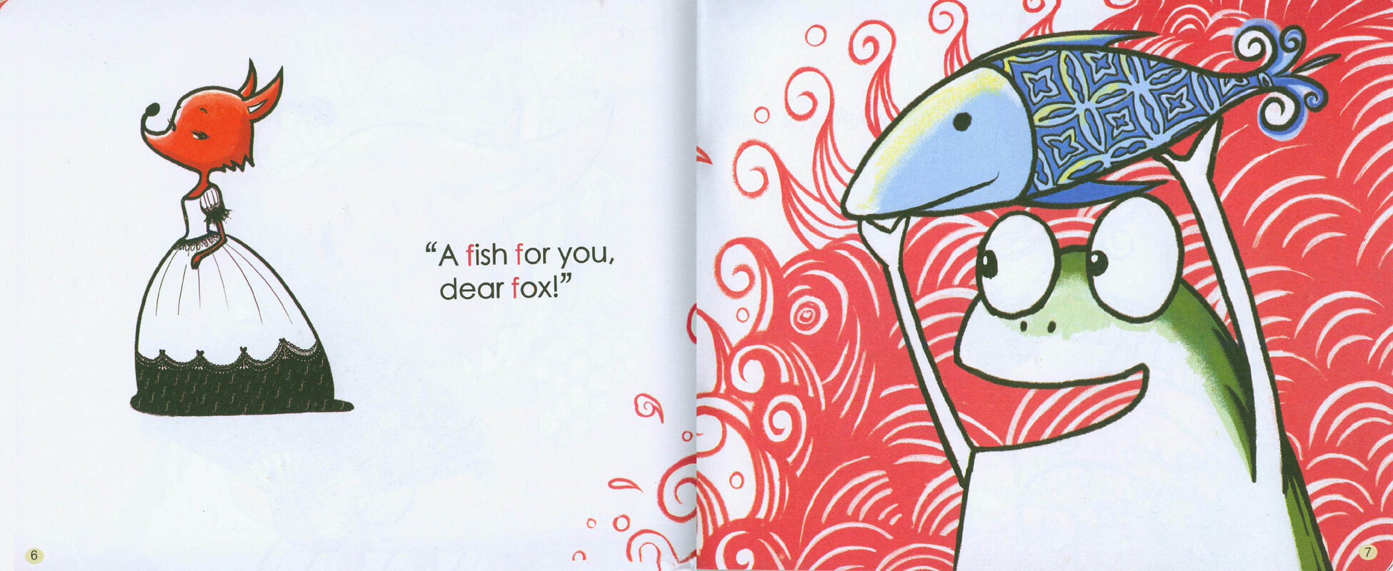 F The Frog's Love Story绘本故事第5页