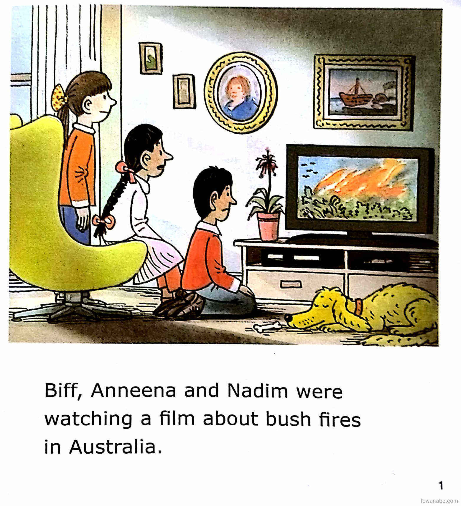 Bush Fire绘本故事第3页