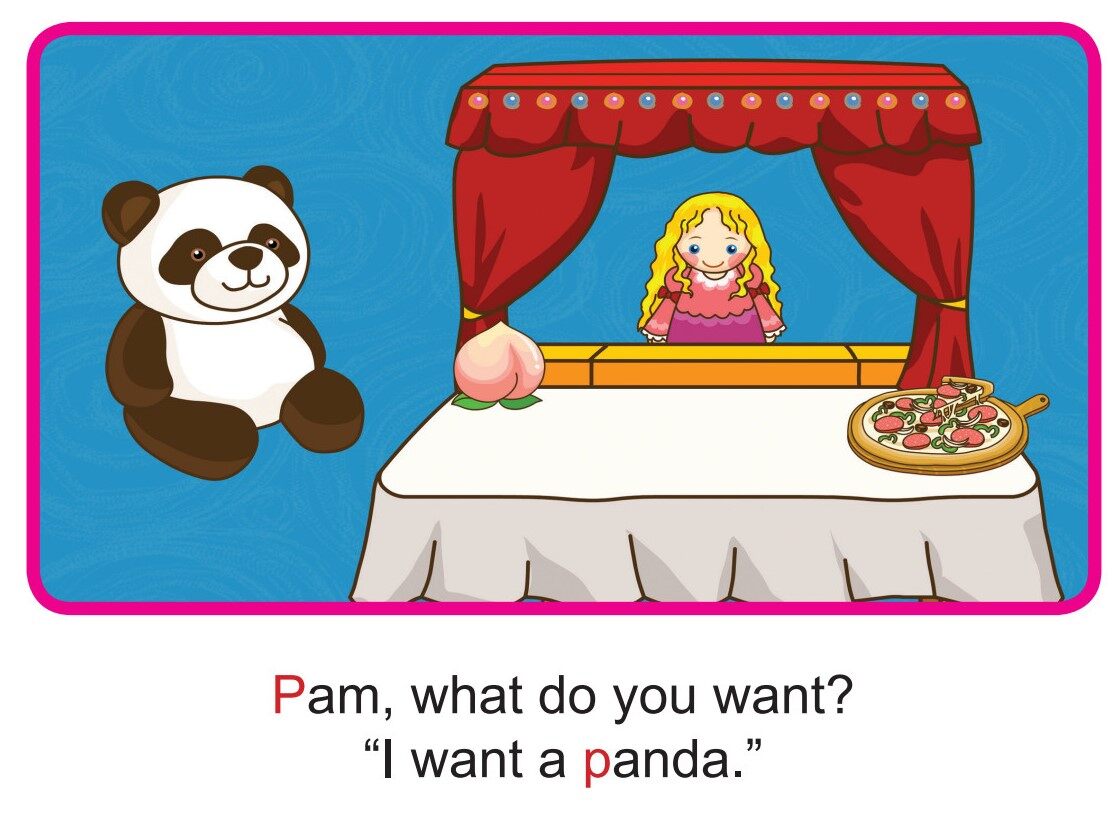 'P' words -  Pam, What Do You Want绘本故事第4页