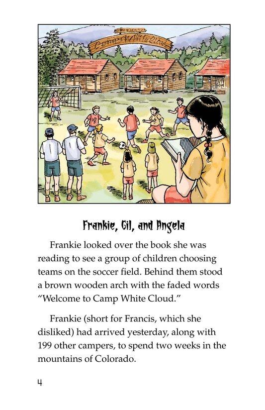 Mystery at Camp White Cloud绘本故事第3页