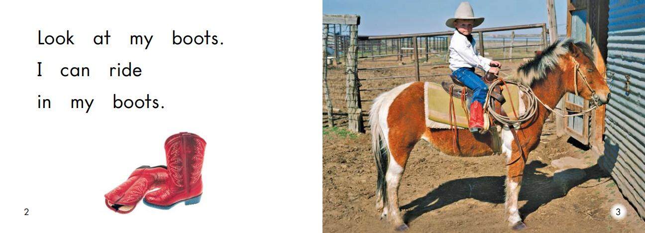 Boots and shoes绘本故事第3页