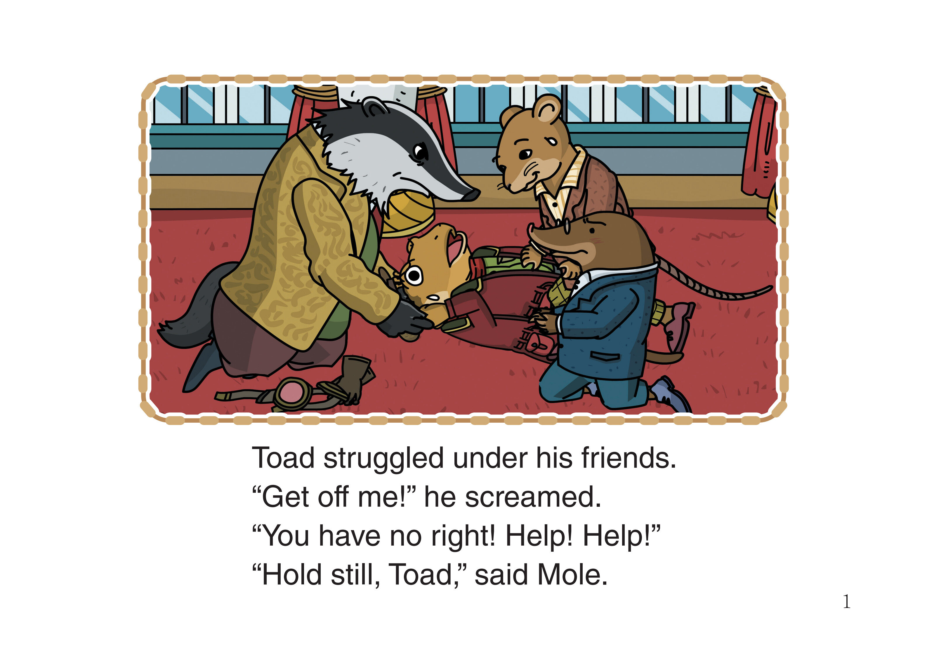 Talking to Toad绘本故事第3页