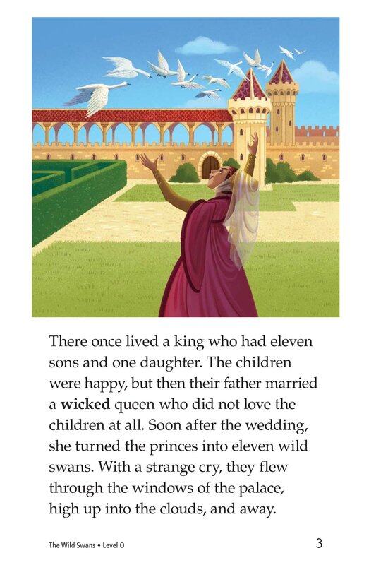 The Wild Swans绘本故事第3页