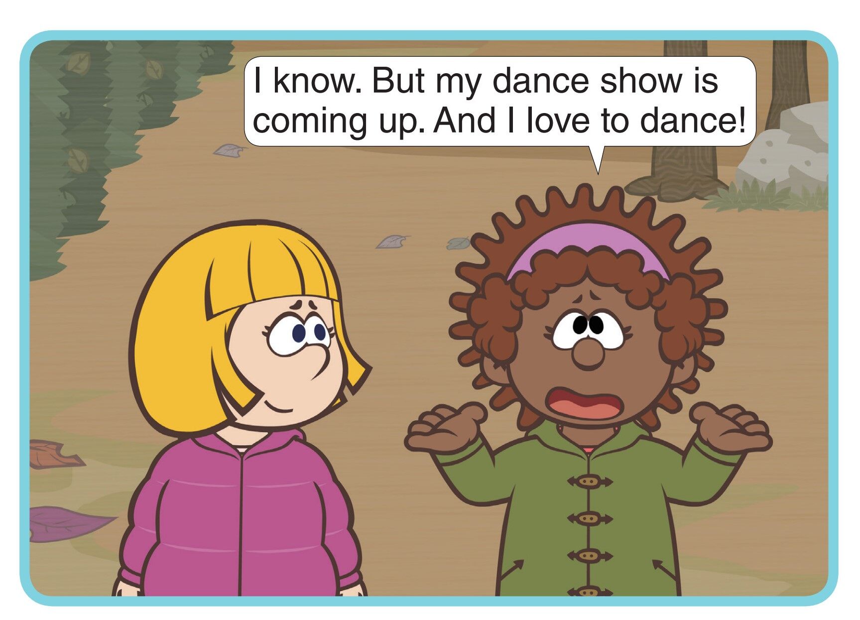 I'm Sorry, Miss Gray绘本故事第4页