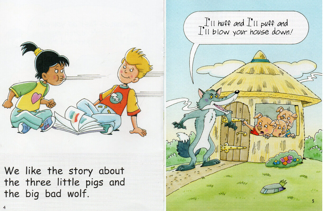 Once upon A Time绘本故事第4页