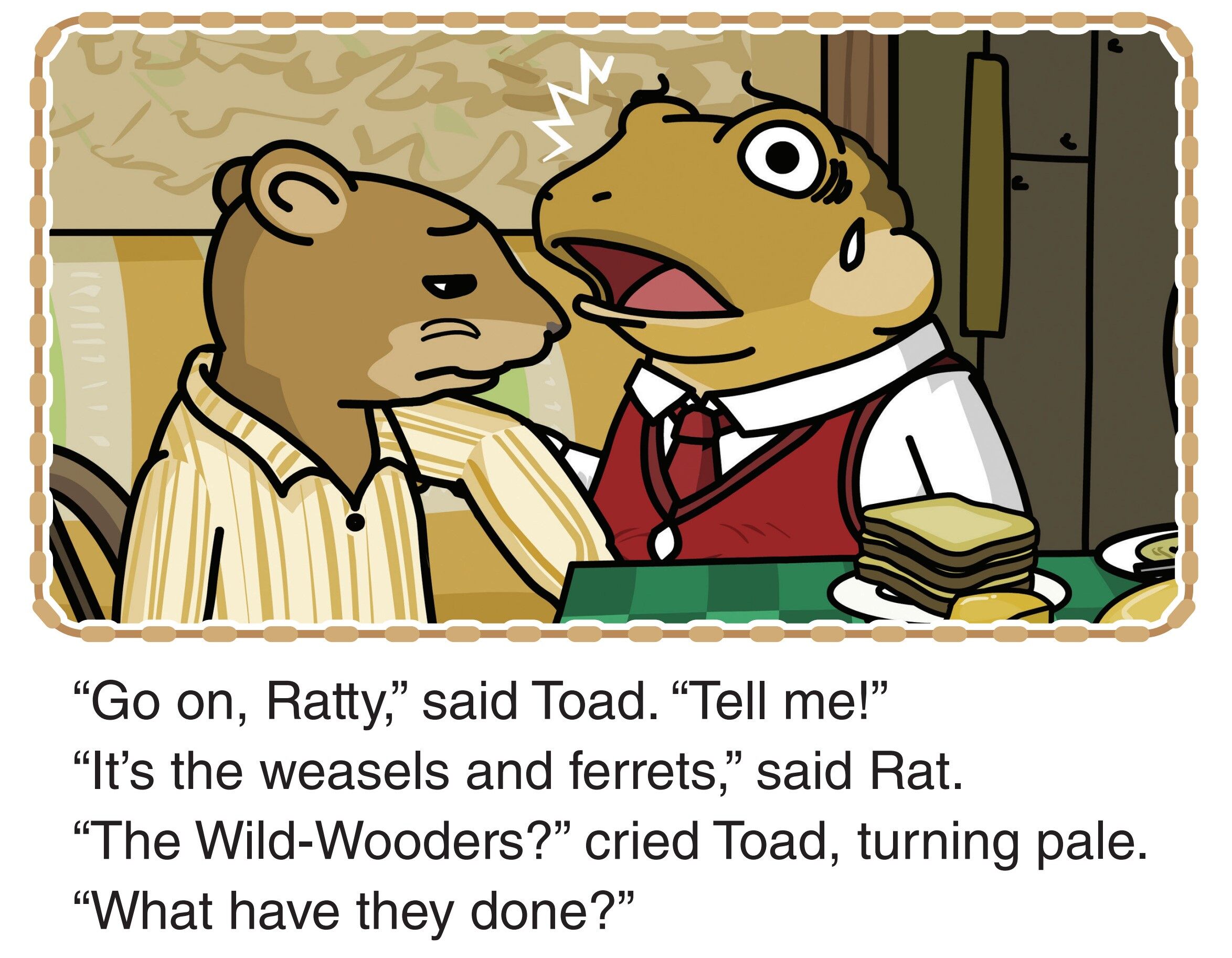 The Weasels and Ferrets绘本故事第4页