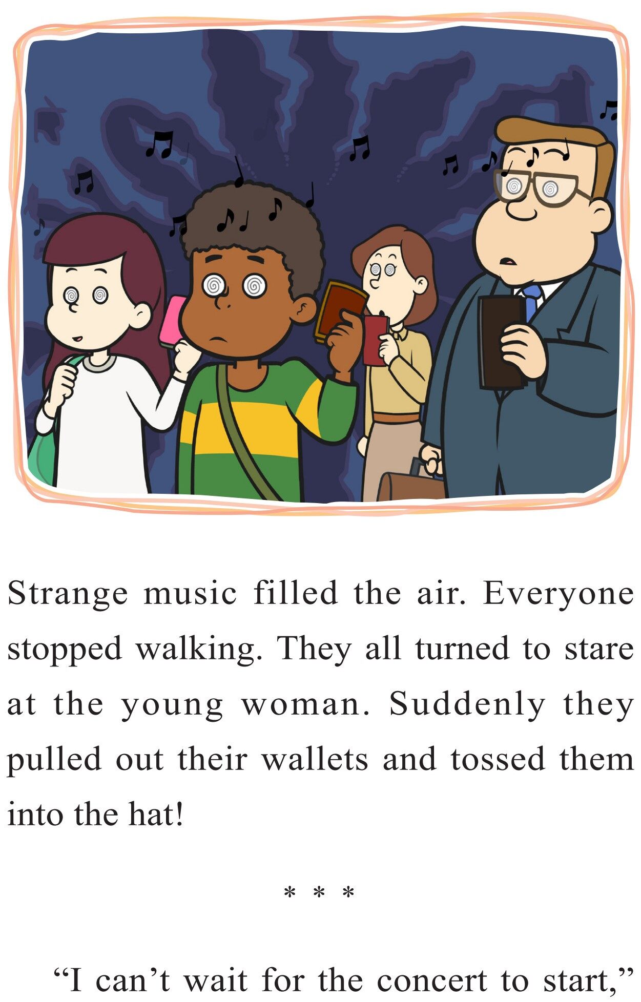 A Concert in the Park绘本故事第4页