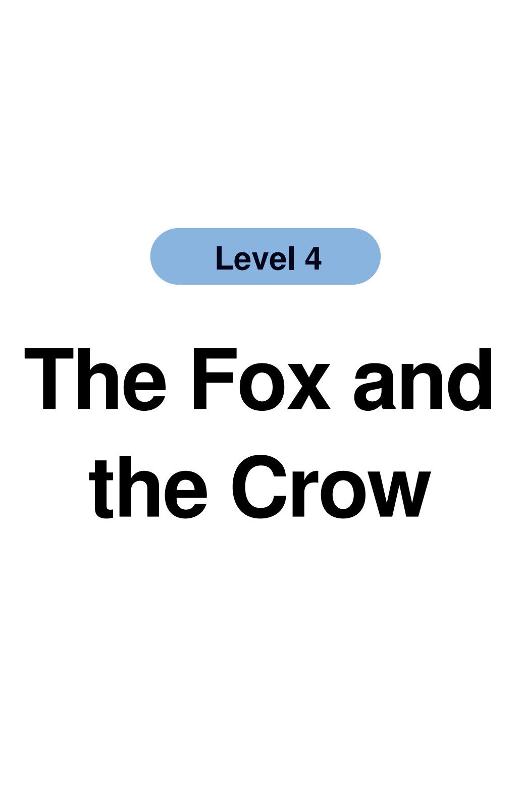 The Fox and the Crow绘本故事第2页