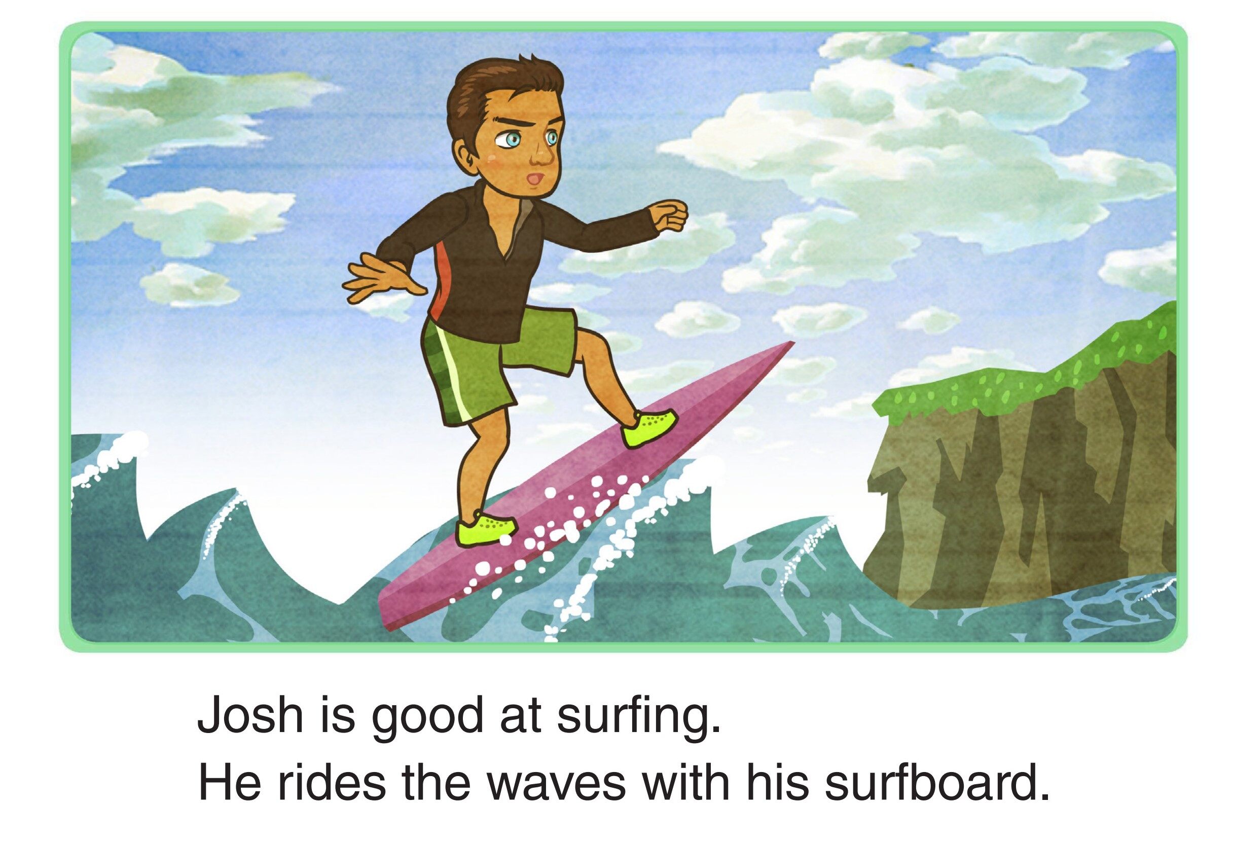 Good at Sports绘本故事第4页