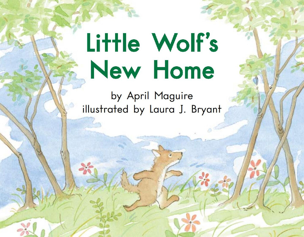 Little Wolf's New Home绘本故事第2页