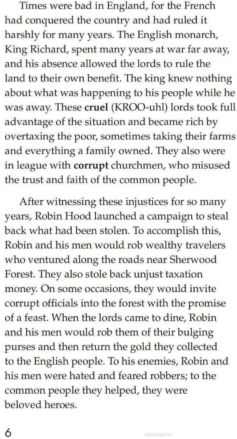 Robin Hood Wins the Sheriff's Golden Arrow绘本故事第5页