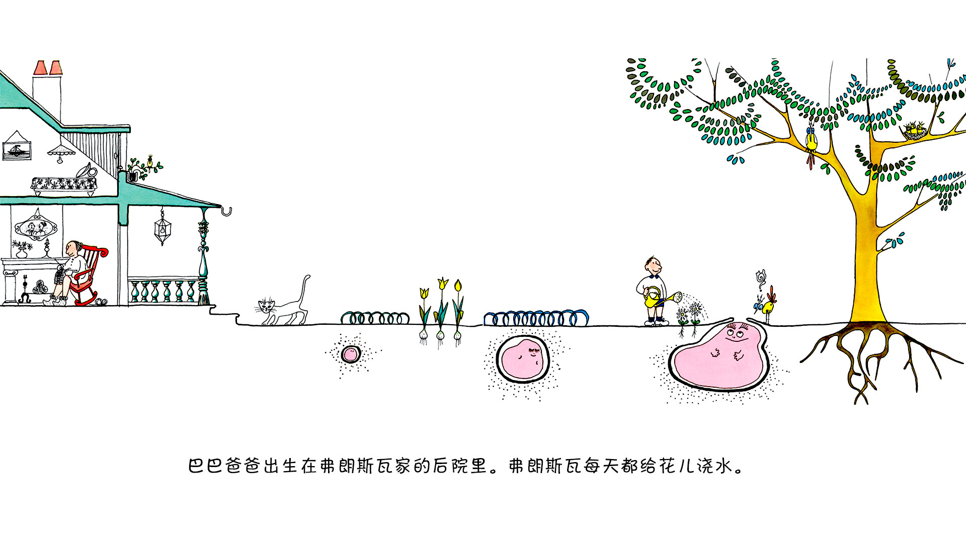 【巴巴爸爸的诞生】 绘本故事第3页