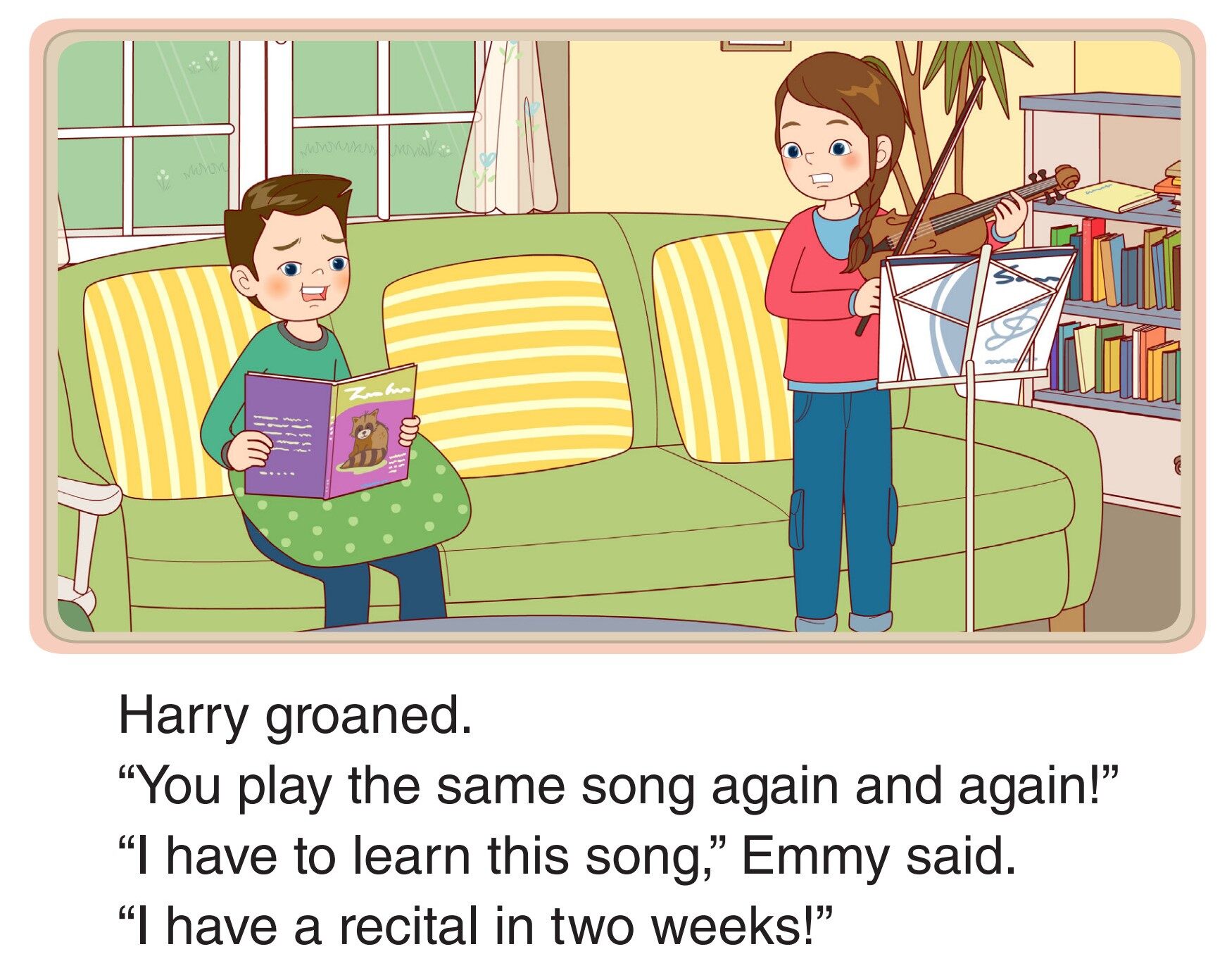 Music Lessons绘本故事第3页