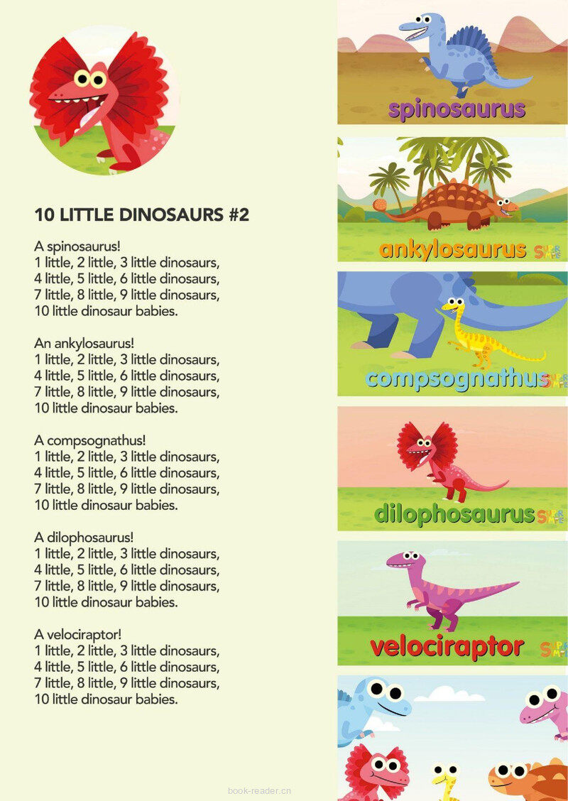 10 Little Dinosaurs #2绘本故事第2页