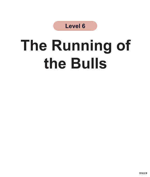 The Running of the Bulls绘本故事第2页