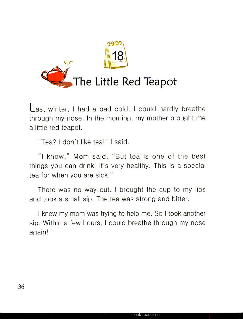 The Little Red Teapot绘本故事第2页