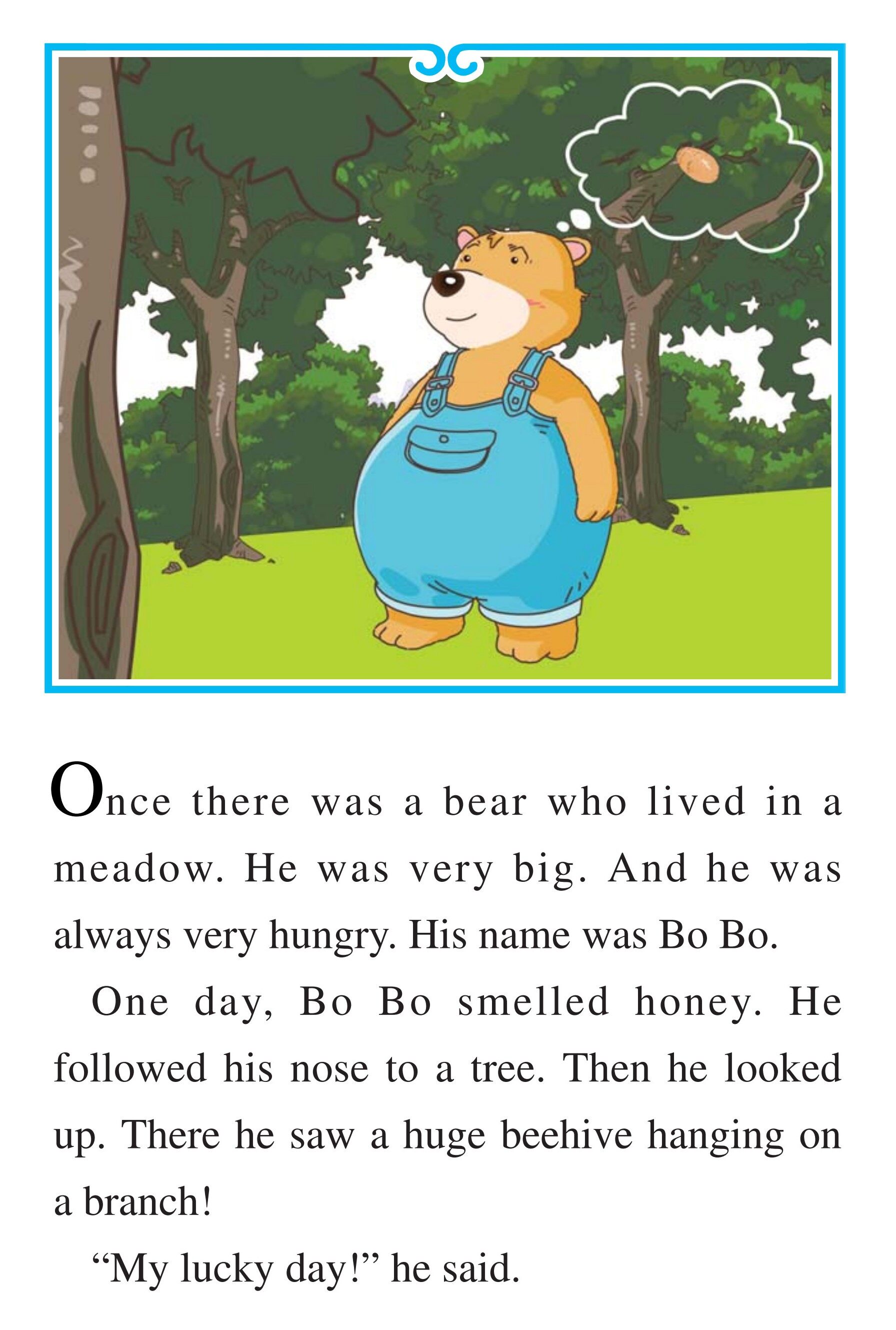 Bo Bo and Freddy绘本故事第3页