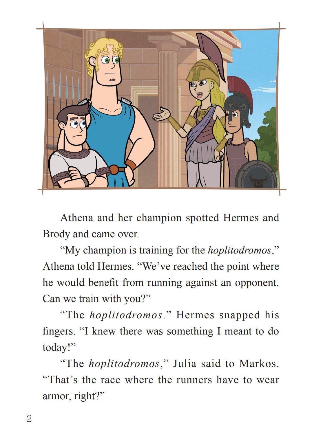 Hard Hit绘本故事第3页