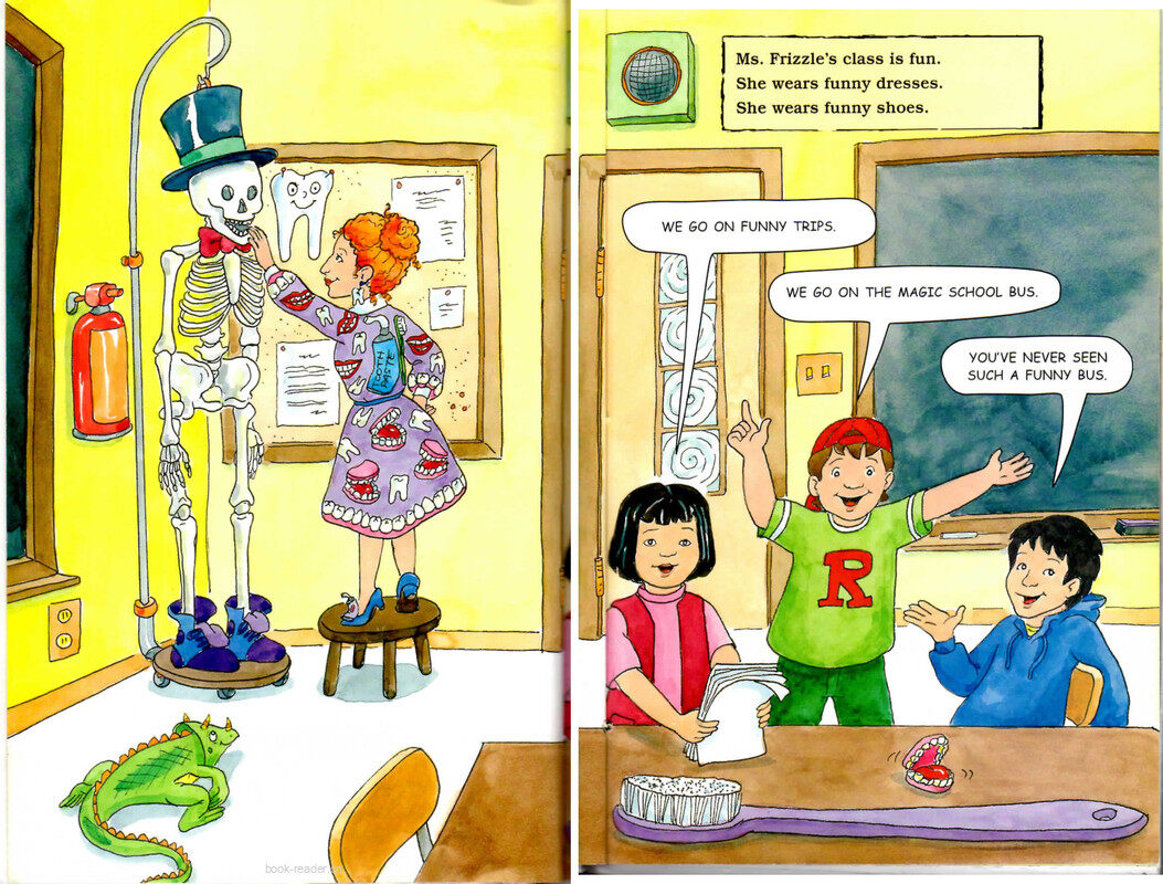 Magic School Bus and the Missing Tooth绘本故事第3页